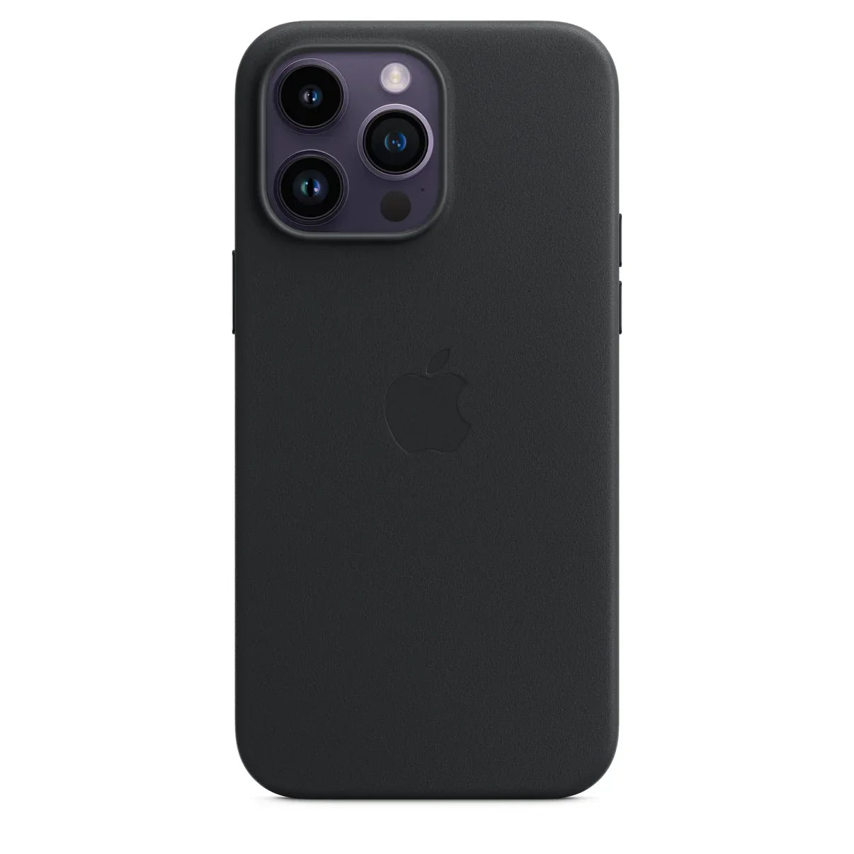 iPhone Leather Case with Magsafe (IC Animation Working) - Black