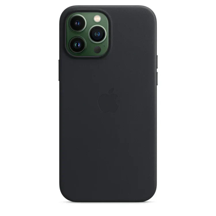 iPhone Leather Case with Magsafe (IC Animation Working) - Black