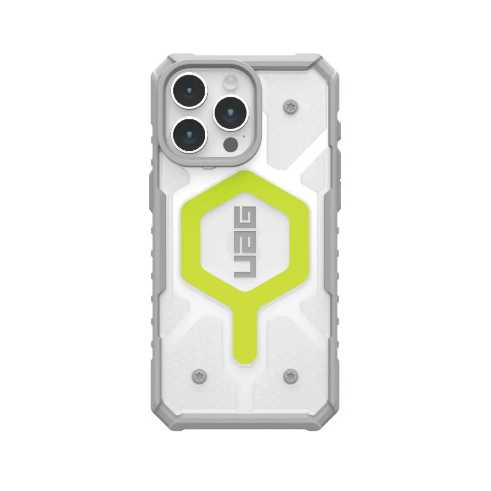 iPhone UAG Pathfinde Magsafe Clear Case - Grey
