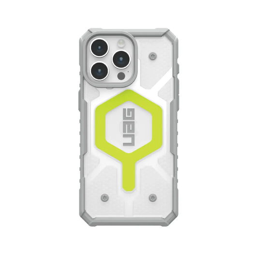 iPhone UAG Pathfinde Magsafe Clear Case - Grey